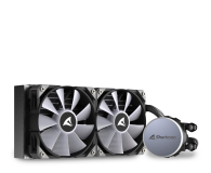 Sharkoon S70 ARGB AIO 240 2x120mm 4044951037995 - 1370214 - zdjęcie 3